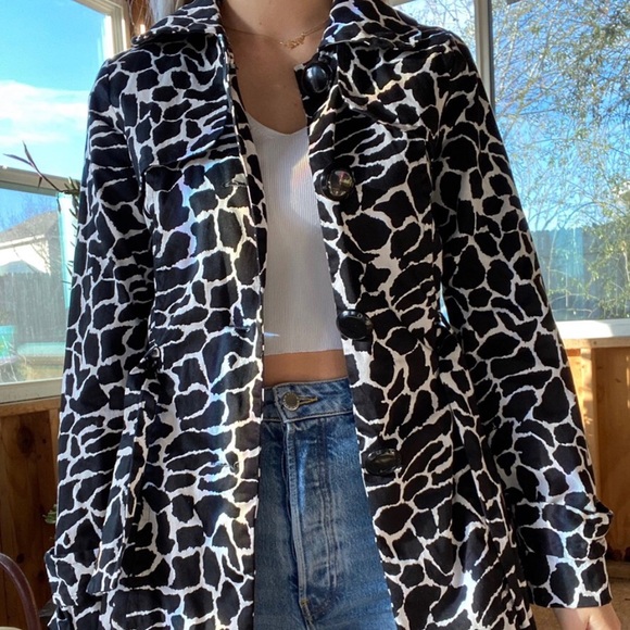 Anthropologie Jackets & Blazers - Anthro 🦒 Print Blazer Jacket